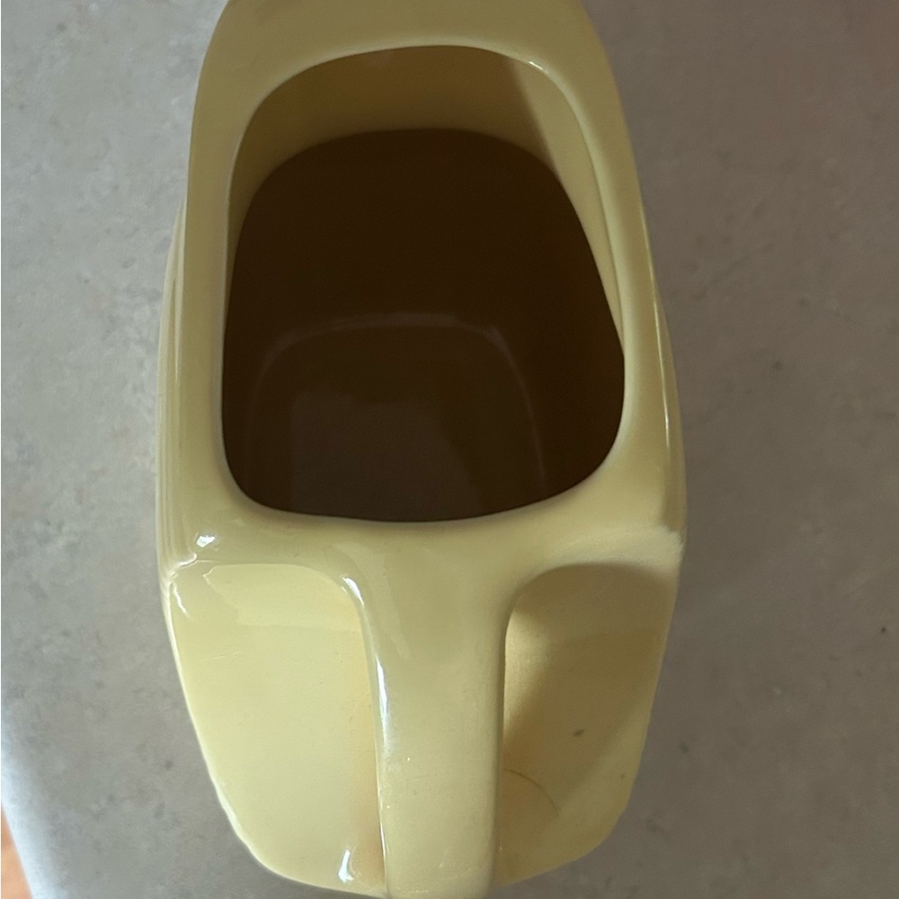 Fiesta Cream Ceramic Pitcher - Picture 4 of 4